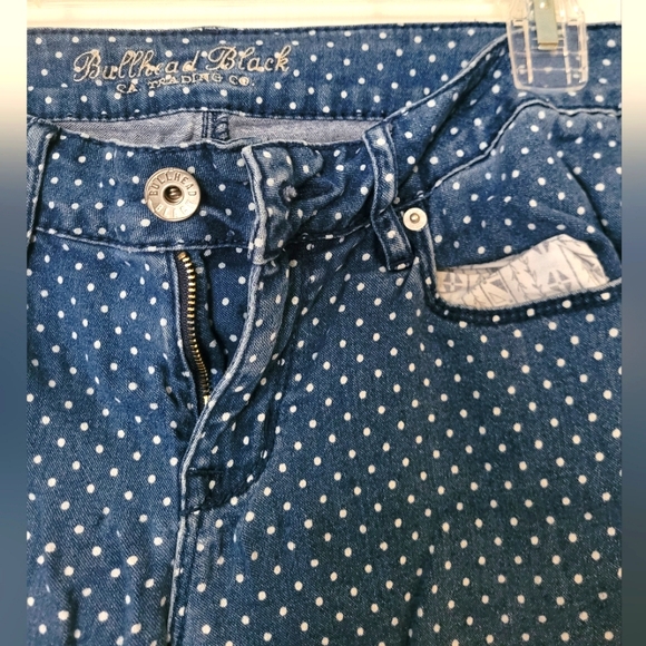 Bullhead Black Polka dot jeans - Picture 3 of 3